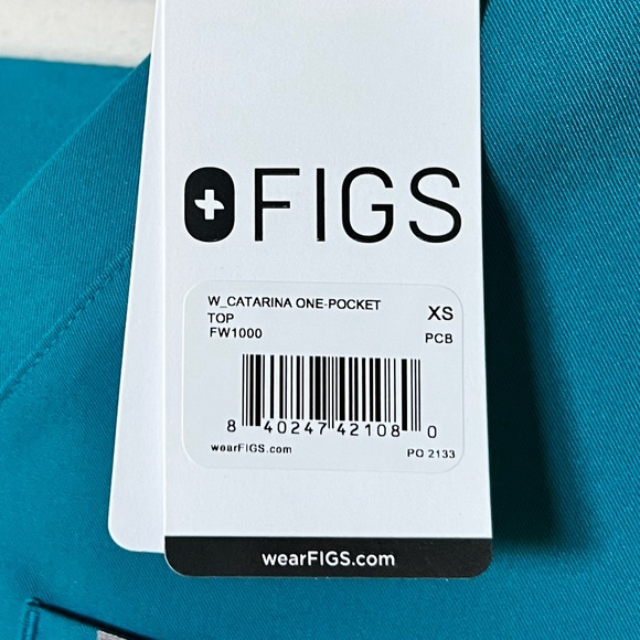Figs Catarina One Pocket Scrub Top - Picture 4 of 4